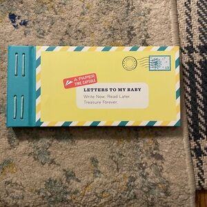 Letters to My Baby Keepsake Book